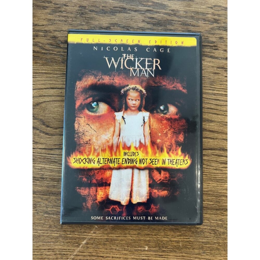 The Wicker Man 2006 DVD Action Thriller Nicolas Cage Ellen Burstyn Pre-Owned